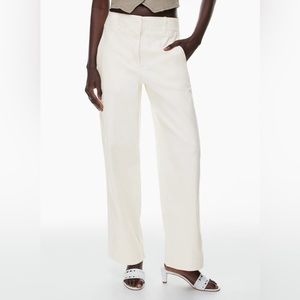 Aritzia Wilfred free ascendant pant in light birch size 00